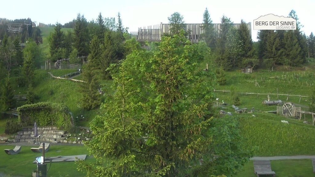 Archived image Webcam Intermediate station Asitz Kabinenbahn