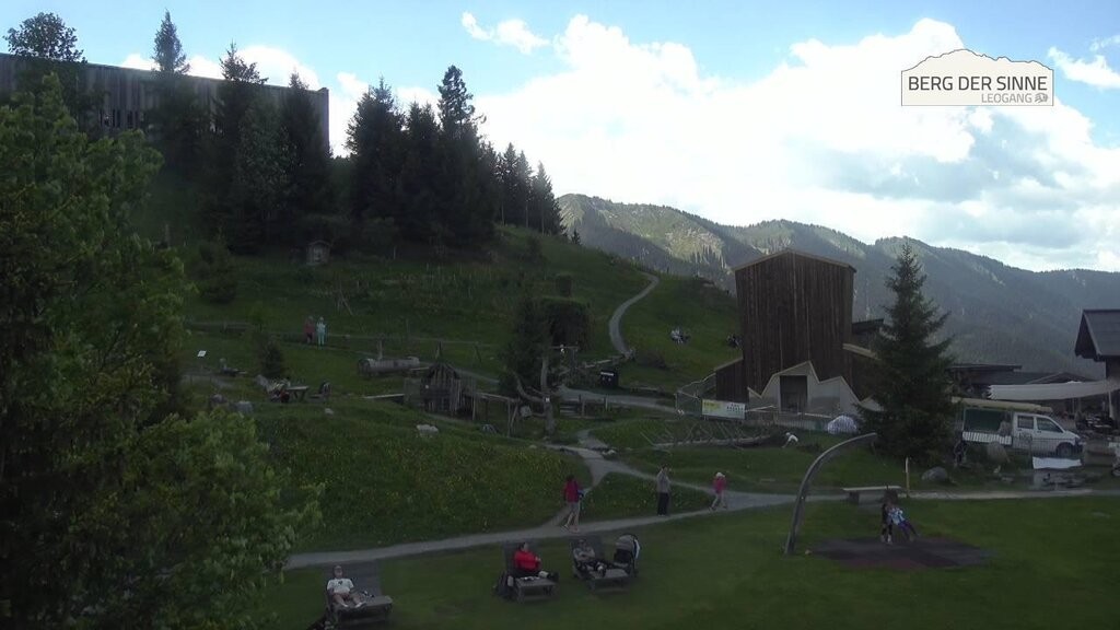 Archived image Webcam Intermediate station Asitz Kabinenbahn