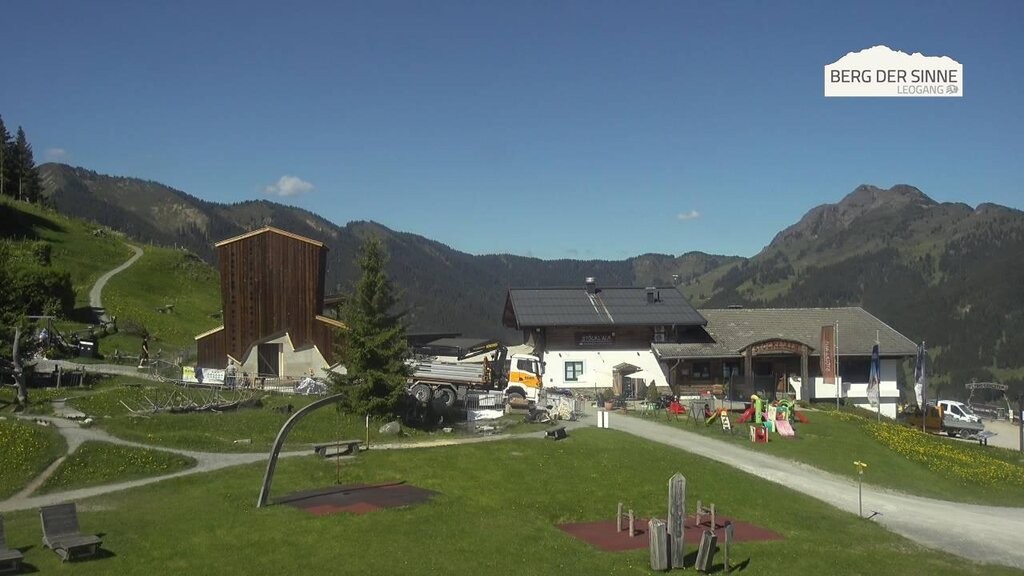 Archiv Foto Webcam Mittelstation Asitz Kabinenbahn