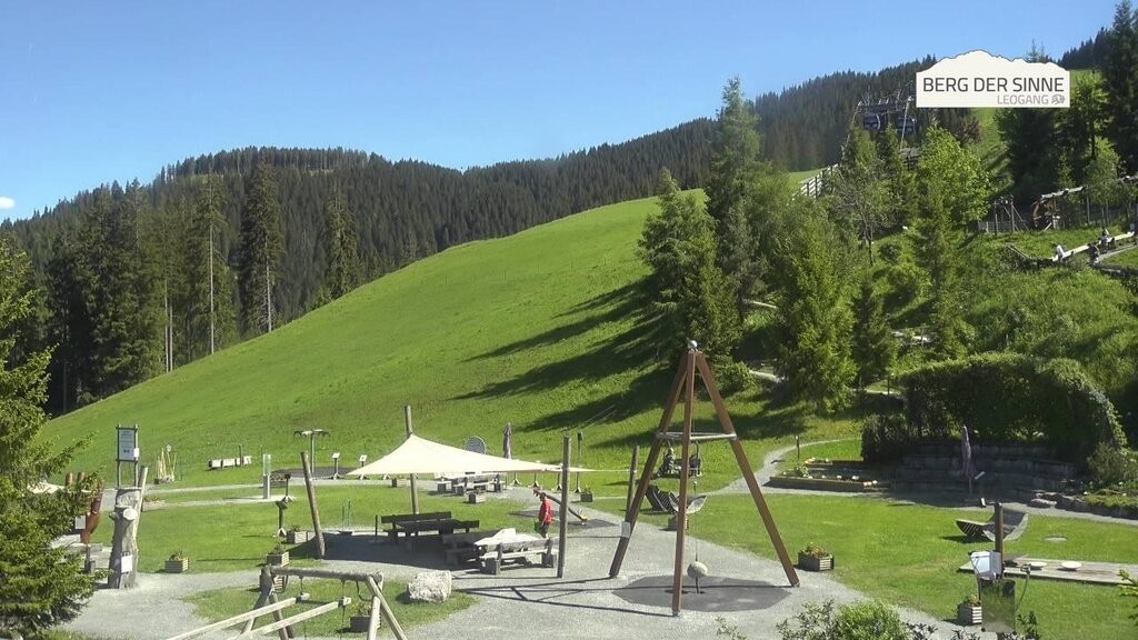 Archiv Foto Webcam Mittelstation Asitz Kabinenbahn