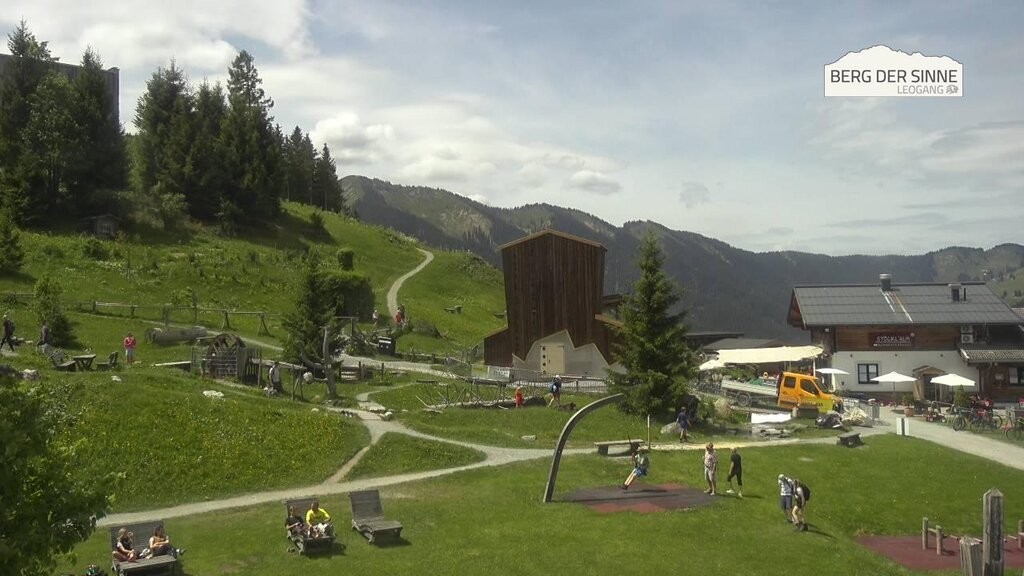 Archiv Foto Webcam Mittelstation Asitz Kabinenbahn