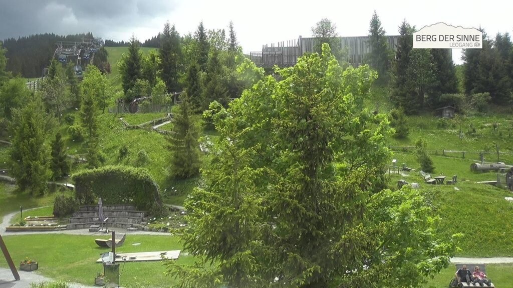 Archiv Foto Webcam Mittelstation Asitz Kabinenbahn