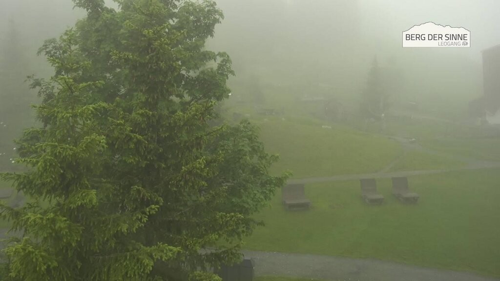 Archiv Foto Webcam Mittelstation Asitz Kabinenbahn