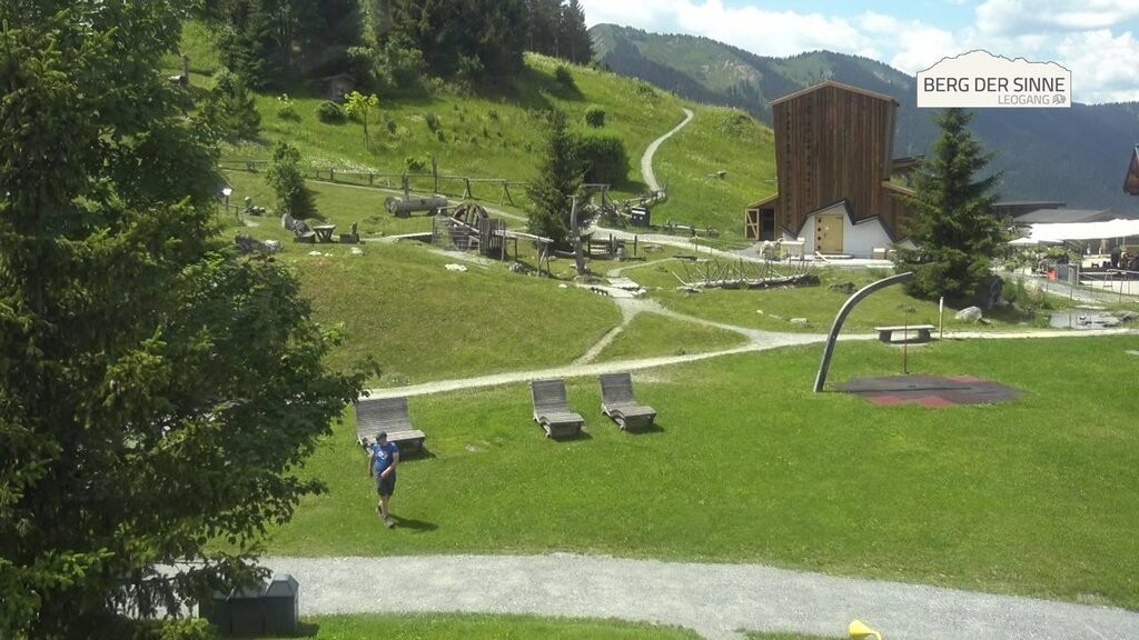 Archiv Foto Webcam Mittelstation Asitz Kabinenbahn
