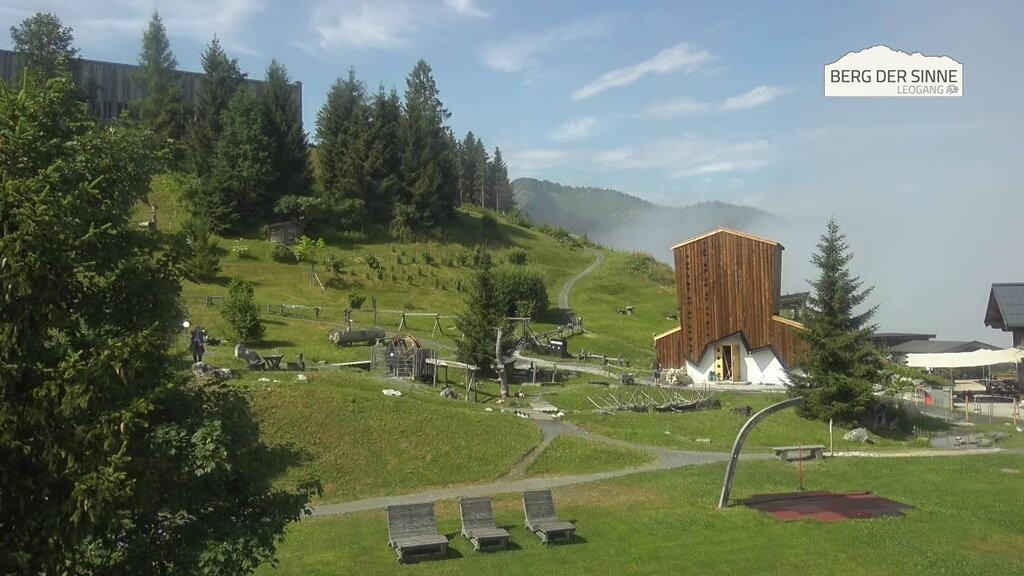 Archiv Foto Webcam Mittelstation Asitz Kabinenbahn