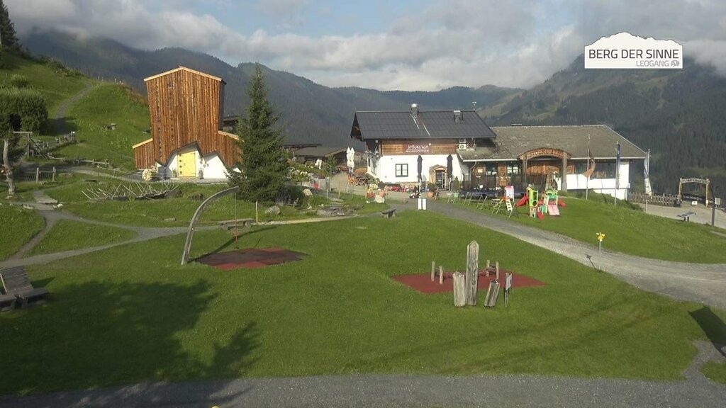 Archived image Webcam Intermediate station Asitz Kabinenbahn