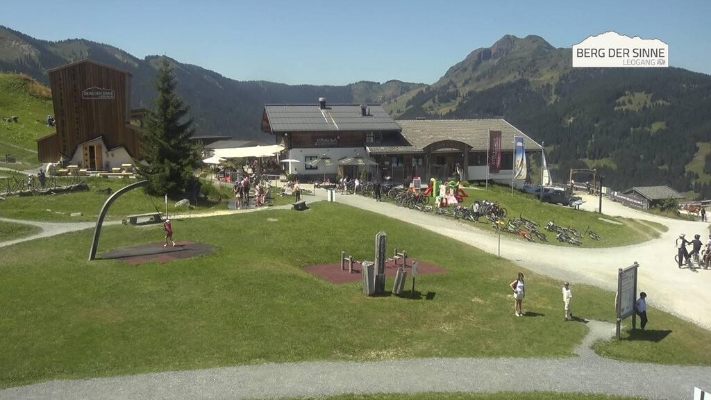 Archived image Webcam Intermediate station Asitz Kabinenbahn