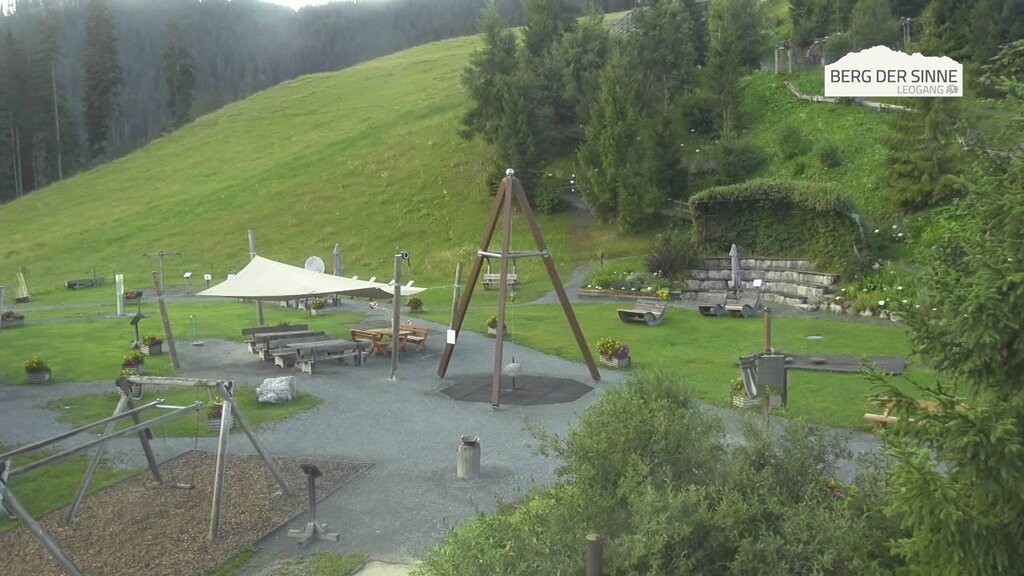 Archived image Webcam Intermediate station Asitz Kabinenbahn