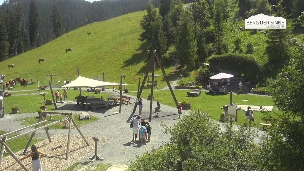Archived image Webcam Intermediate station Asitz Kabinenbahn