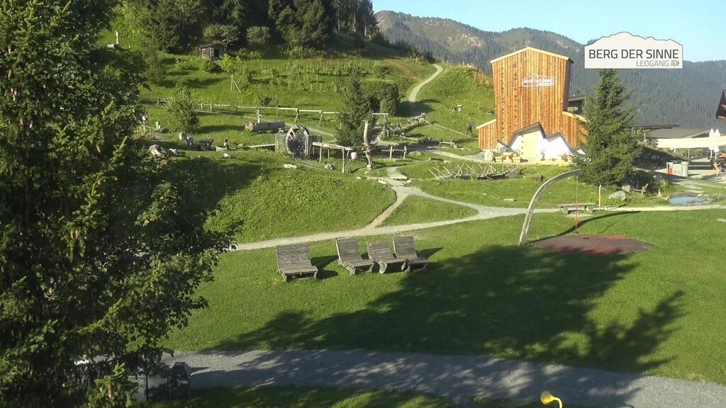 Archiv Foto Webcam Leogang: Mittelstation Asitz
