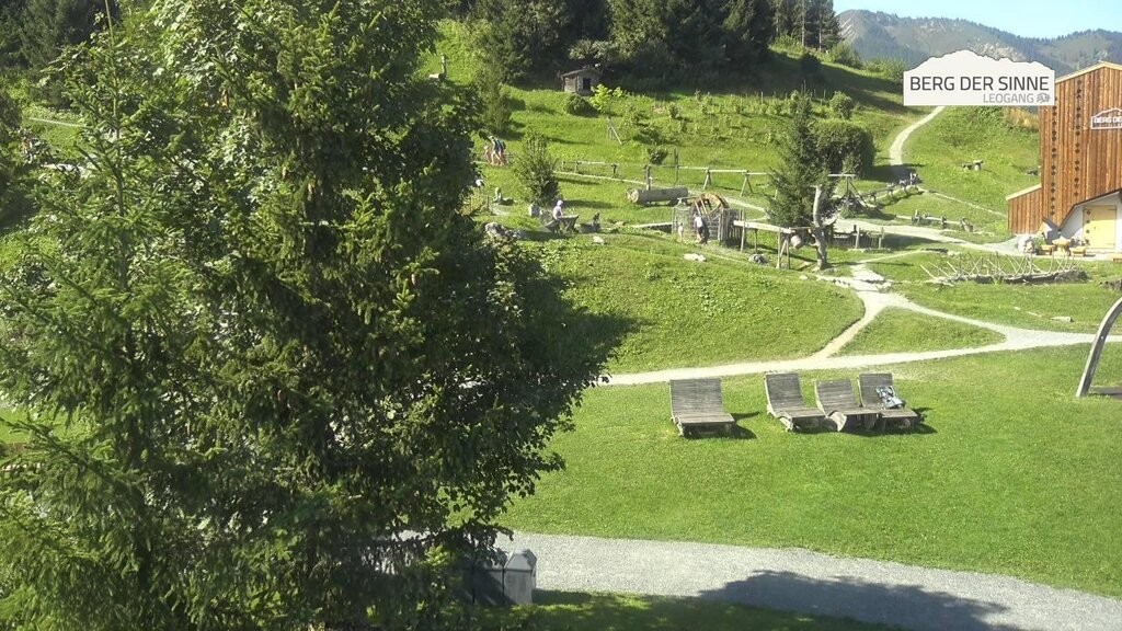 Archiv Foto Webcam Leogang: Mittelstation Asitz