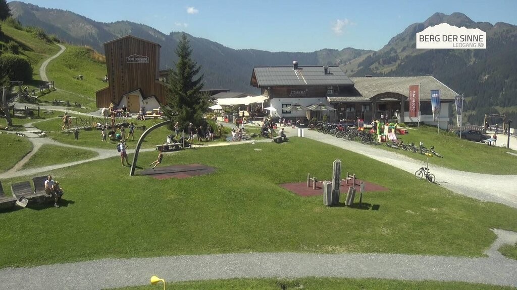 Archiv Foto Webcam Leogang: Mittelstation Asitz