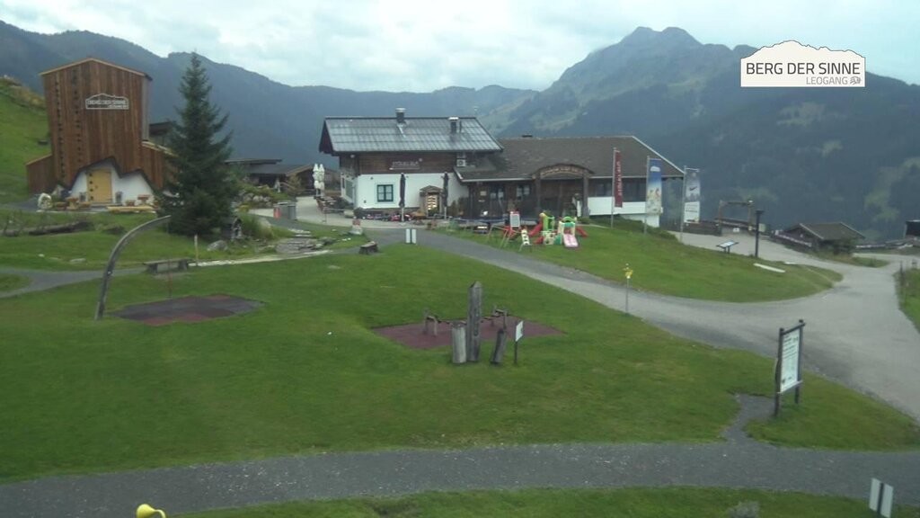 Archiv Foto Webcam Leogang: Mittelstation Asitz