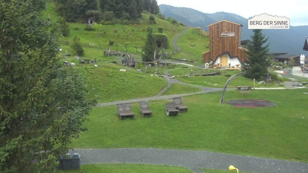 Archiv Foto Webcam Leogang: Mittelstation Asitz