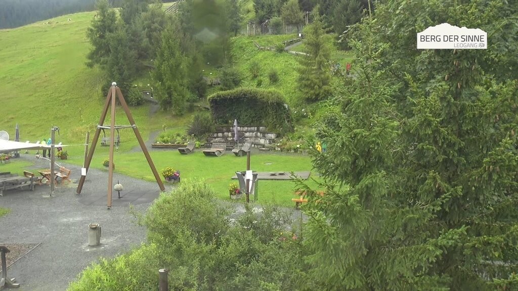 Archiv Foto Webcam Leogang: Mittelstation Asitz