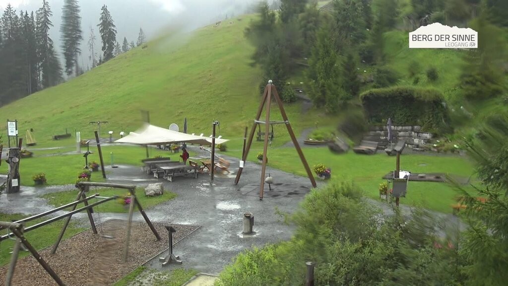 Archived image Webcam Intermediate station Asitz Kabinenbahn