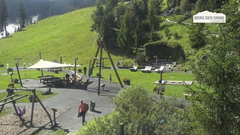 Archiv Foto Webcam Leogang: Mittelstation Asitz