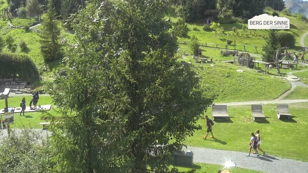 Archiv Foto Webcam Leogang: Mittelstation Asitz
