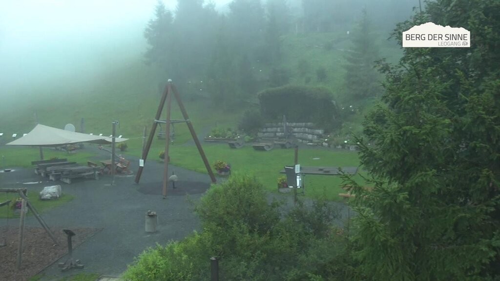 Archiv Foto Webcam Leogang: Mittelstation Asitz