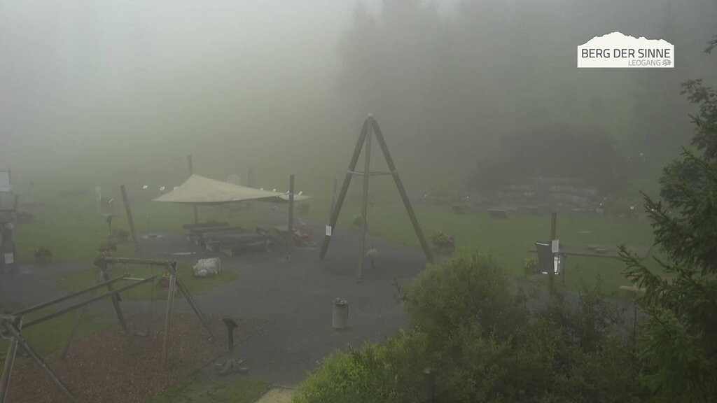 Archiv Foto Webcam Leogang: Mittelstation Asitz