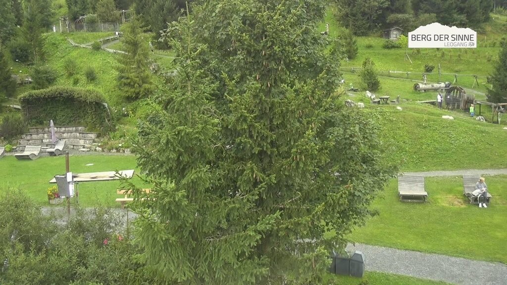 Archiv Foto Webcam Leogang: Mittelstation Asitz