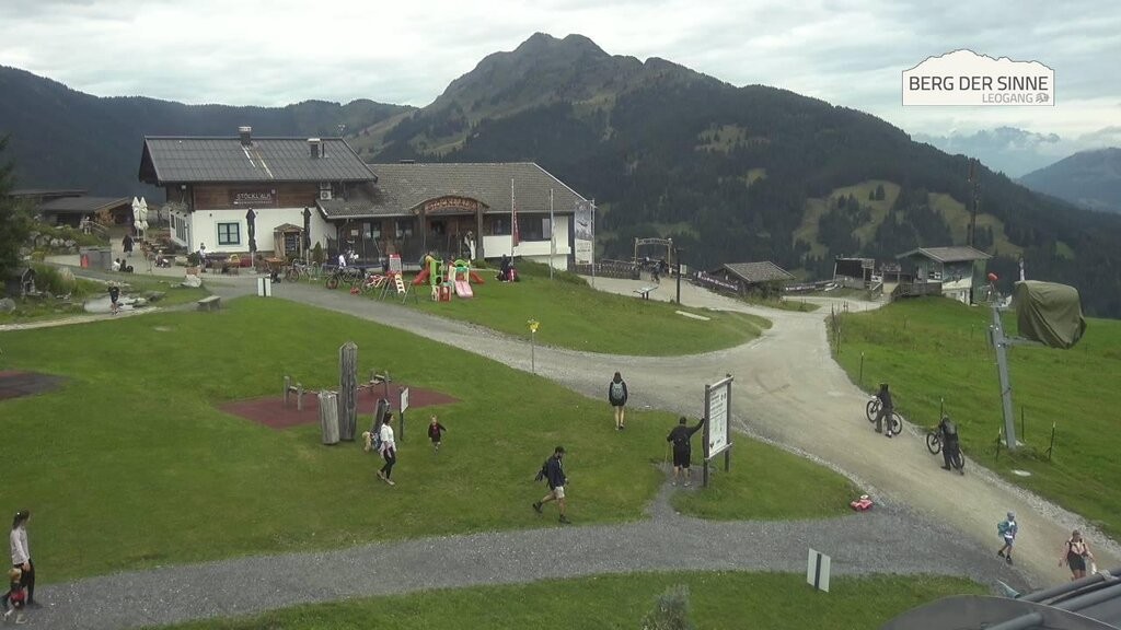 Archiv Foto Webcam Leogang: Mittelstation Asitz