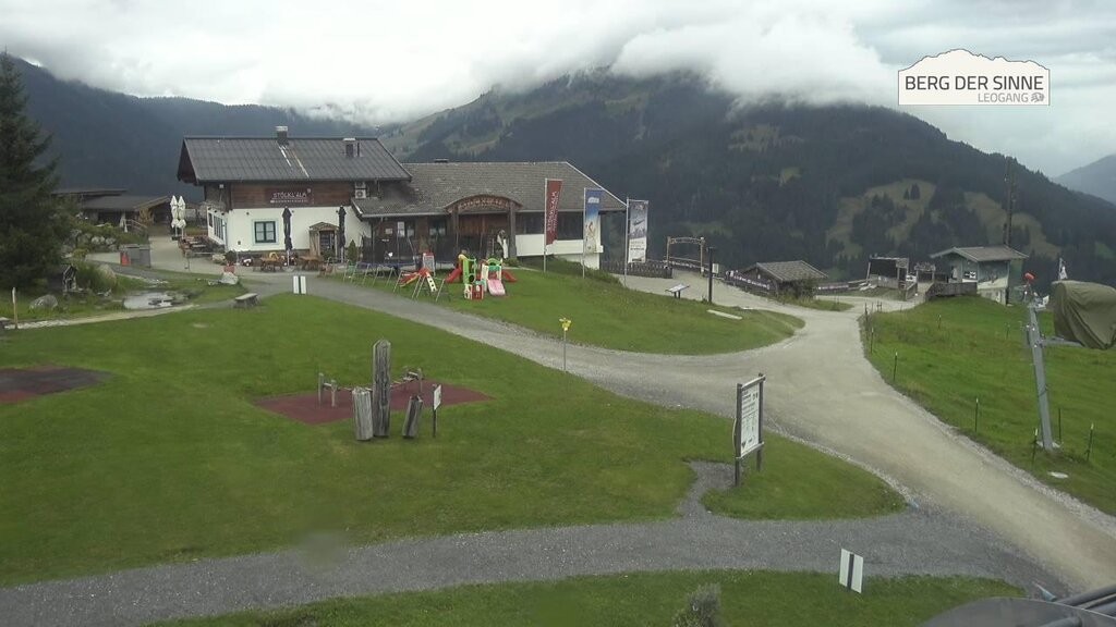 Archiv Foto Webcam Leogang: Mittelstation Asitz