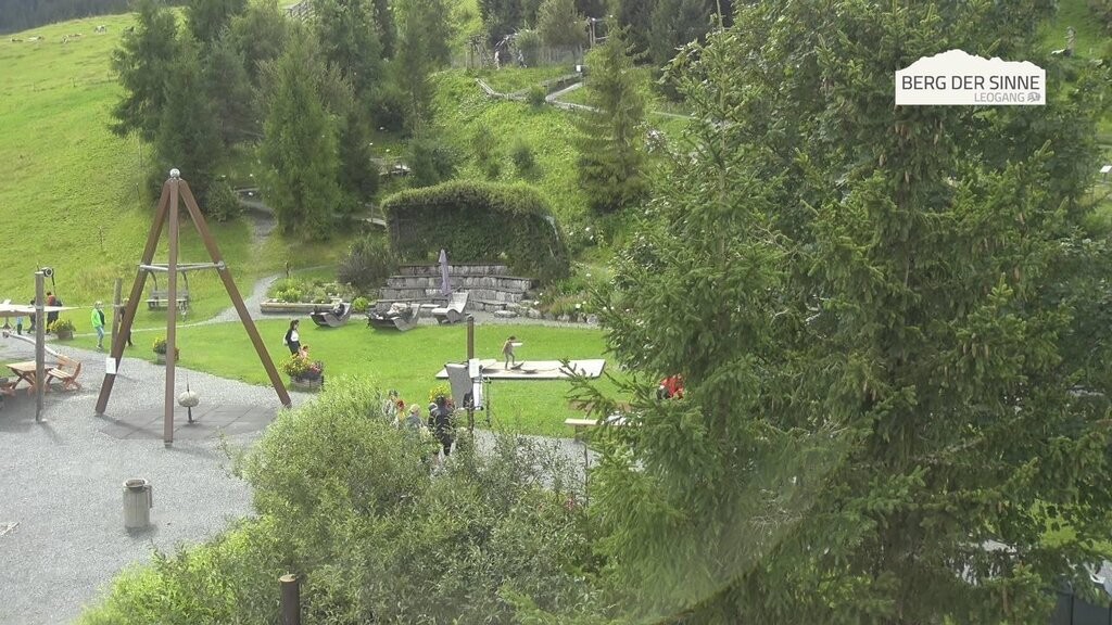 Archiv Foto Webcam Leogang: Mittelstation Asitz