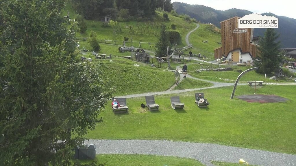 Archiv Foto Webcam Leogang: Mittelstation Asitz
