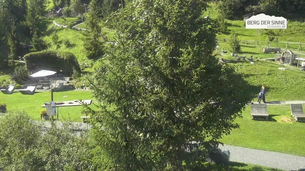 Archiv Foto Webcam Leogang: Mittelstation Asitz