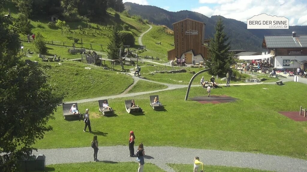 Archiv Foto Webcam Leogang: Mittelstation Asitz