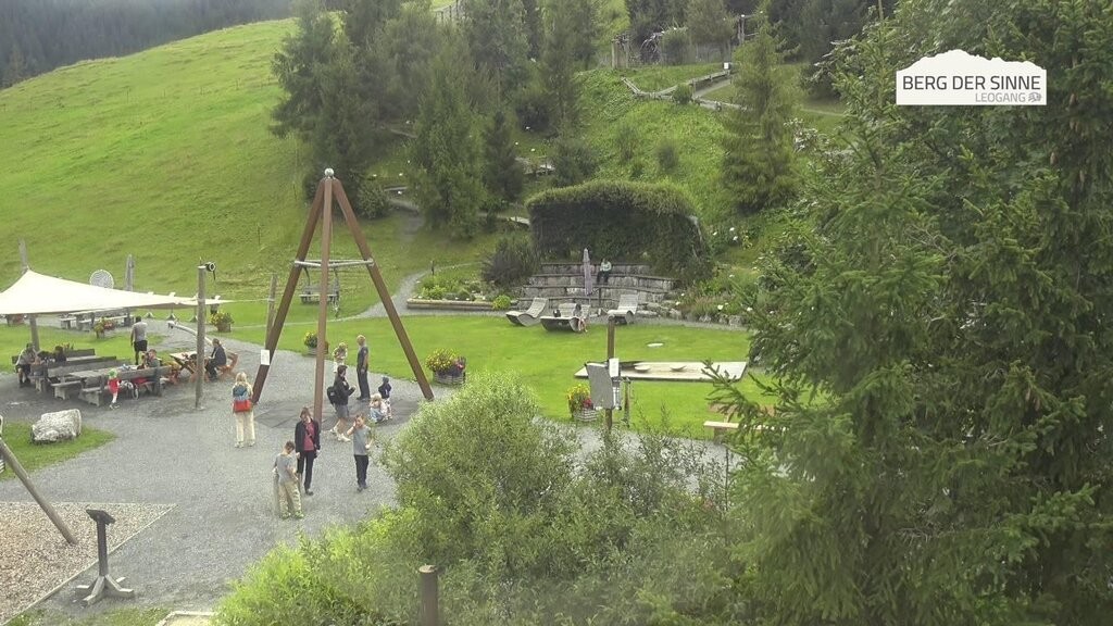 Archiv Foto Webcam Leogang: Mittelstation Asitz