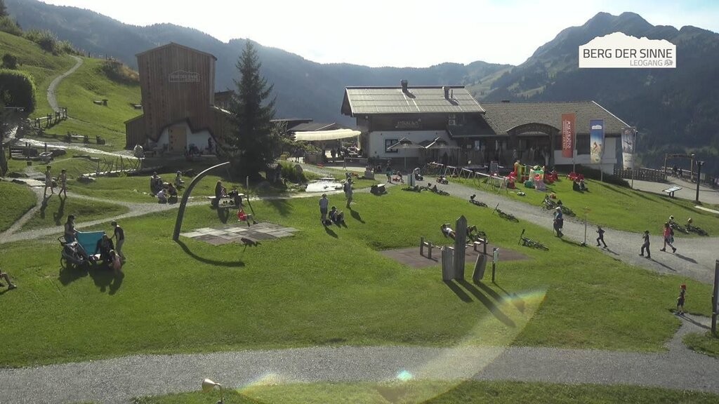 Archiv Foto Webcam Leogang: Mittelstation Asitz