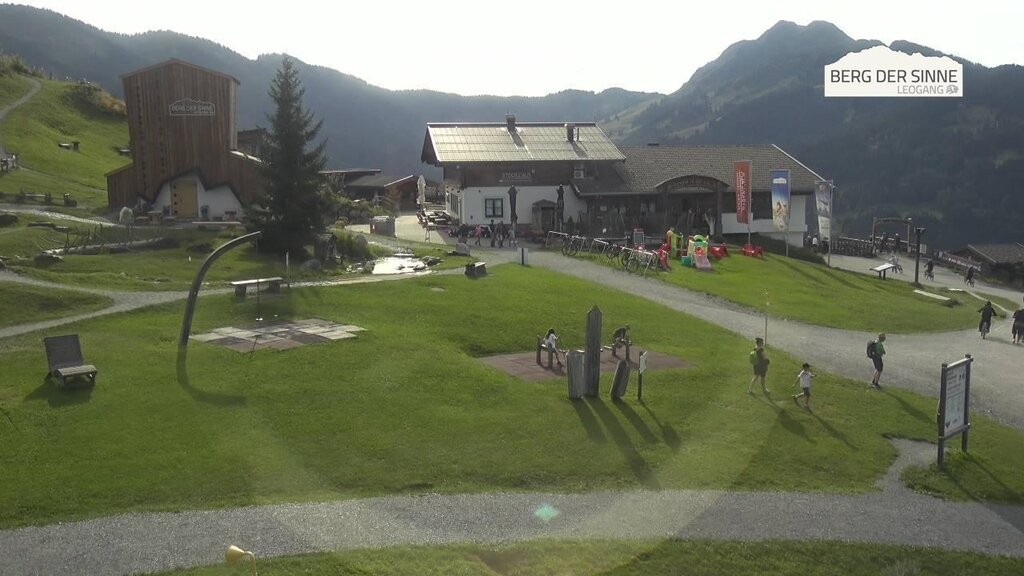 Archiv Foto Webcam Leogang: Mittelstation Asitz