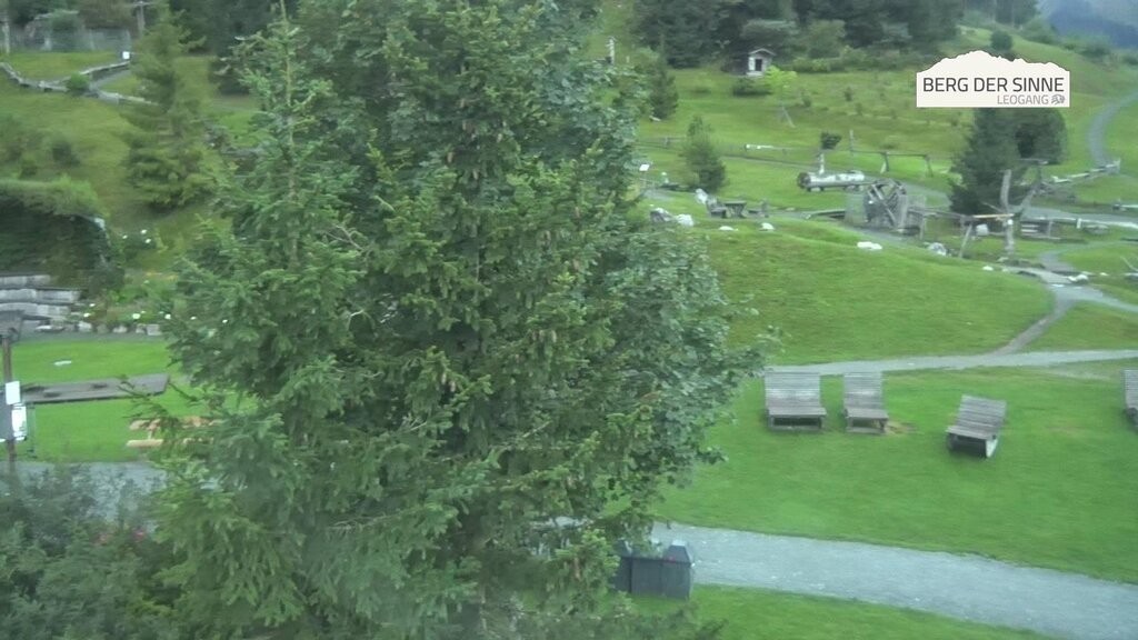 Archiv Foto Webcam Leogang: Mittelstation Asitz
