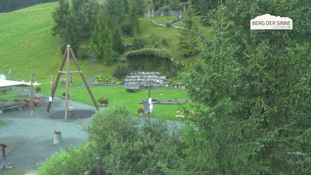 Archiv Foto Webcam Leogang: Mittelstation Asitz