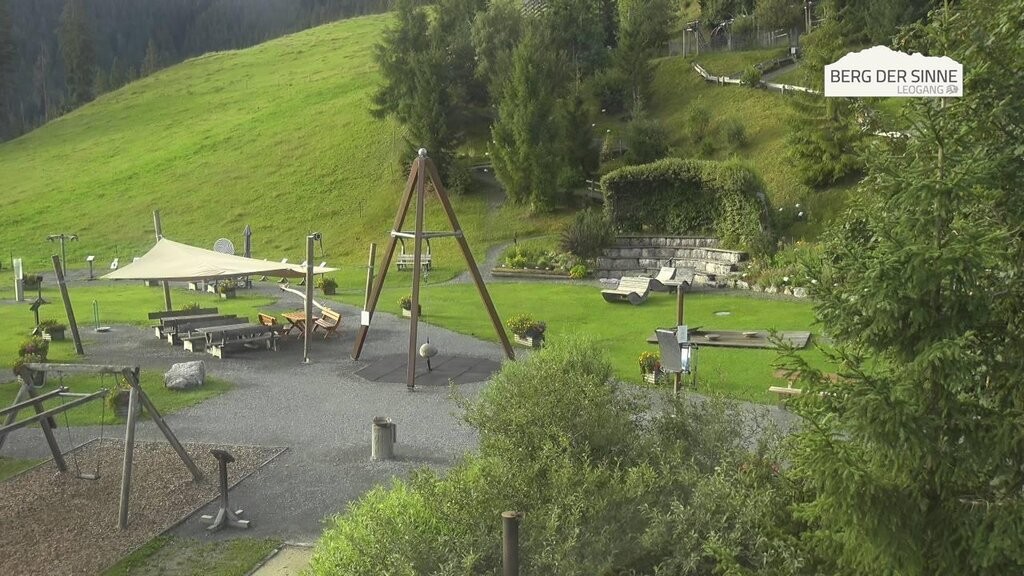 Archiv Foto Webcam Leogang: Mittelstation Asitz
