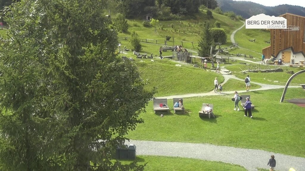 Archiv Foto Webcam Leogang: Mittelstation Asitz