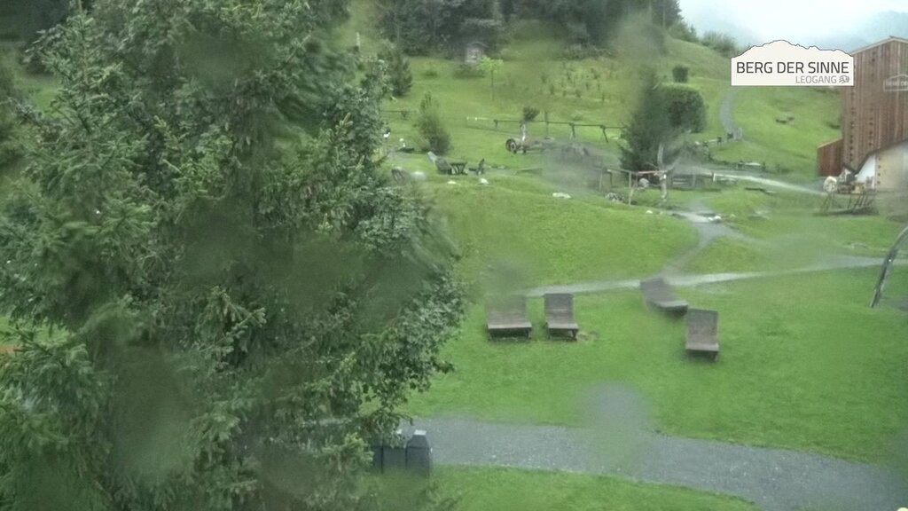 Archiv Foto Webcam Leogang: Mittelstation Asitz