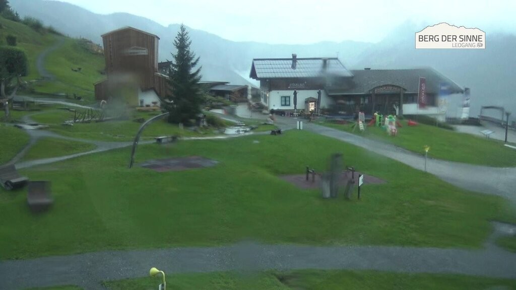 Archiv Foto Webcam Leogang: Mittelstation Asitz