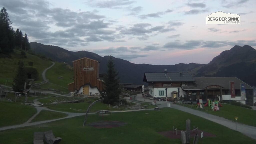 Archiv Foto Webcam Leogang: Mittelstation Asitz