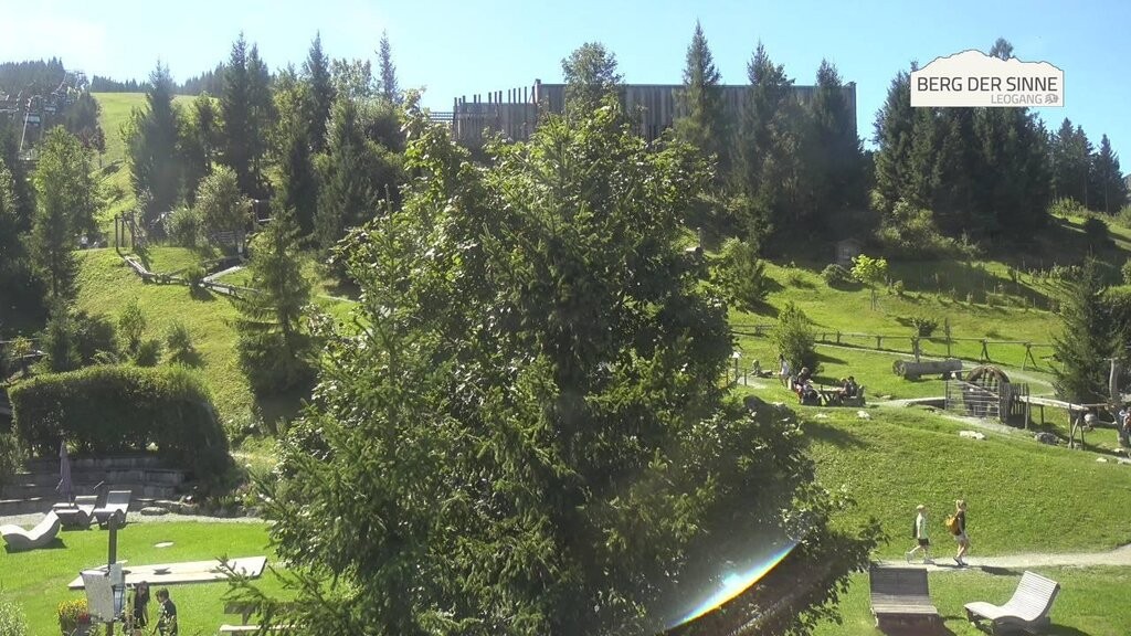 Archived image Webcam Intermediate station Asitz Kabinenbahn