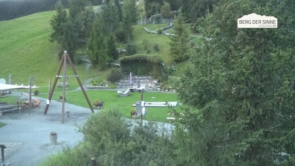 Archiv Foto Webcam Leogang: Mittelstation Asitz