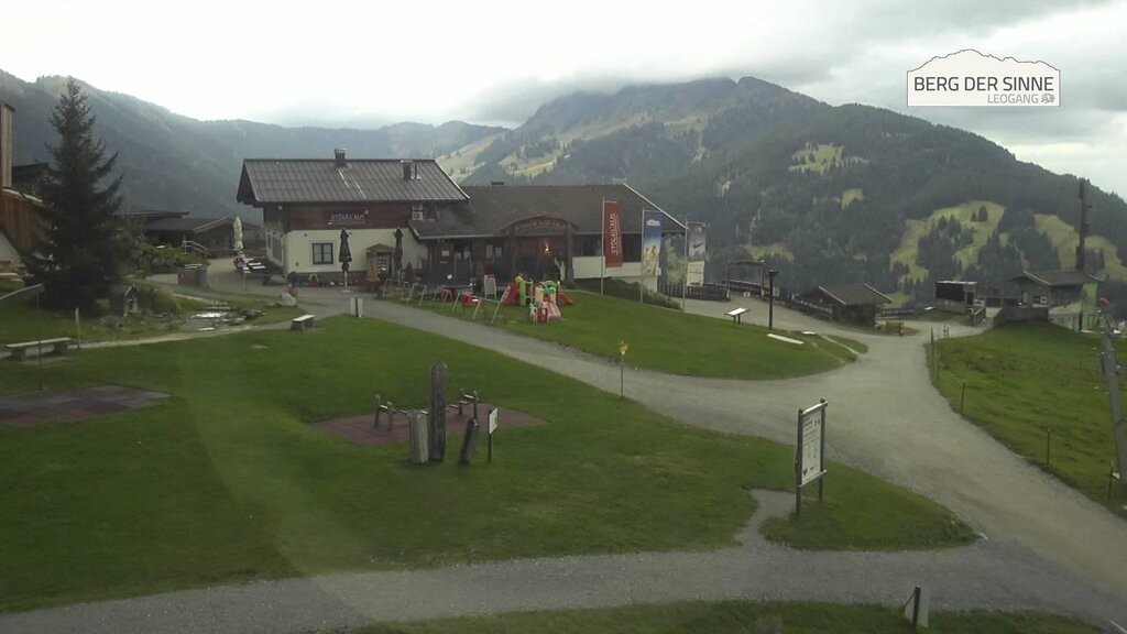 Archiv Foto Webcam Leogang: Mittelstation Asitz