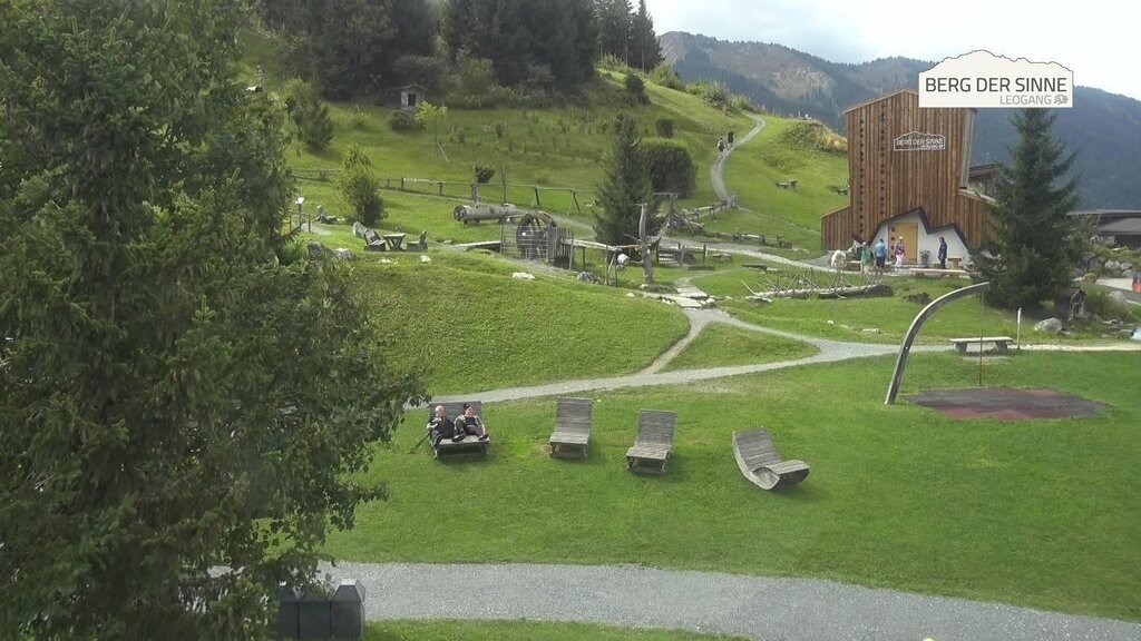Archiv Foto Webcam Leogang: Mittelstation Asitz