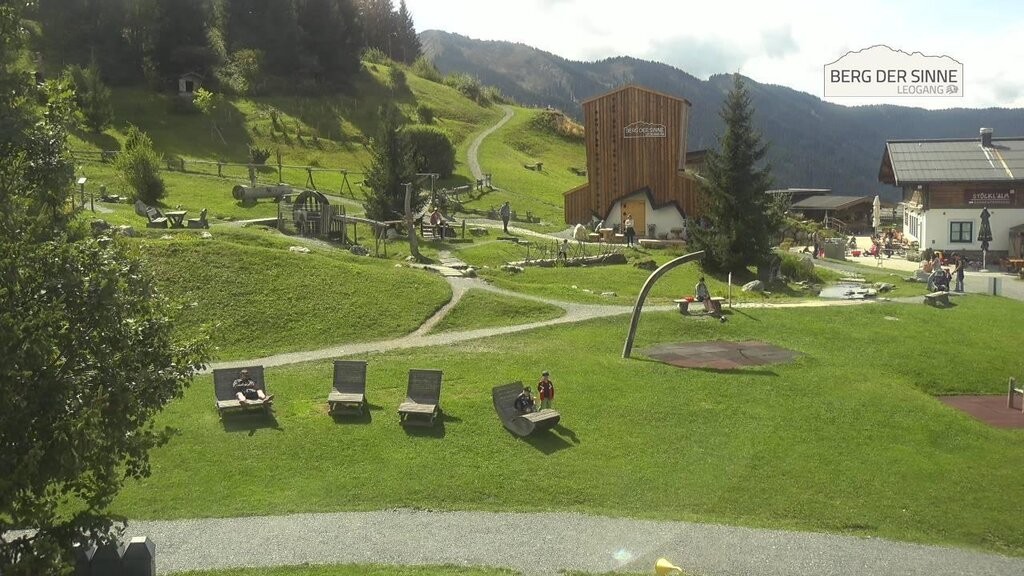 Archiv Foto Webcam Leogang: Mittelstation Asitz
