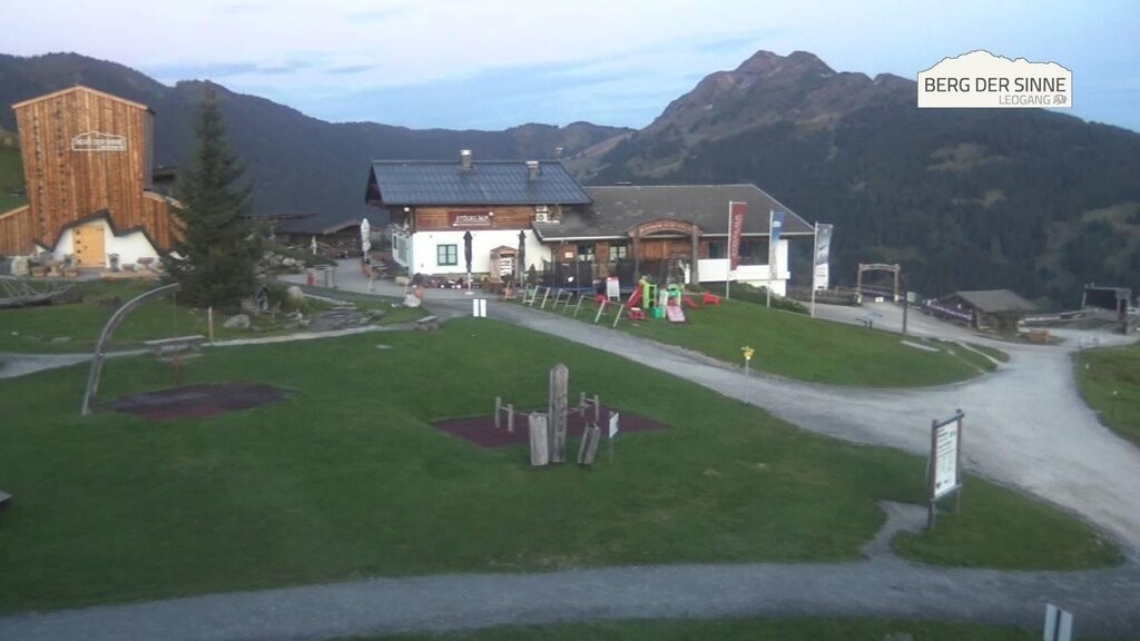 Archiv Foto Webcam Leogang: Mittelstation Asitz