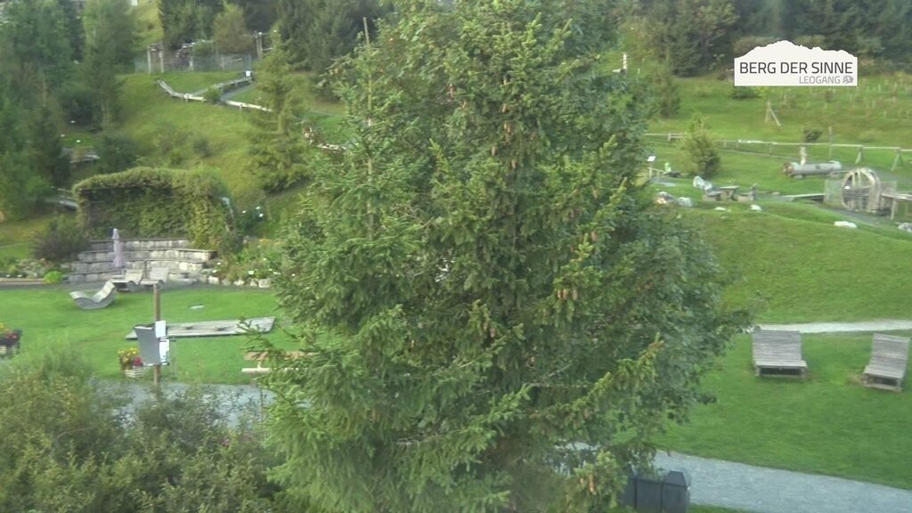 Archiv Foto Webcam Leogang: Mittelstation Asitz