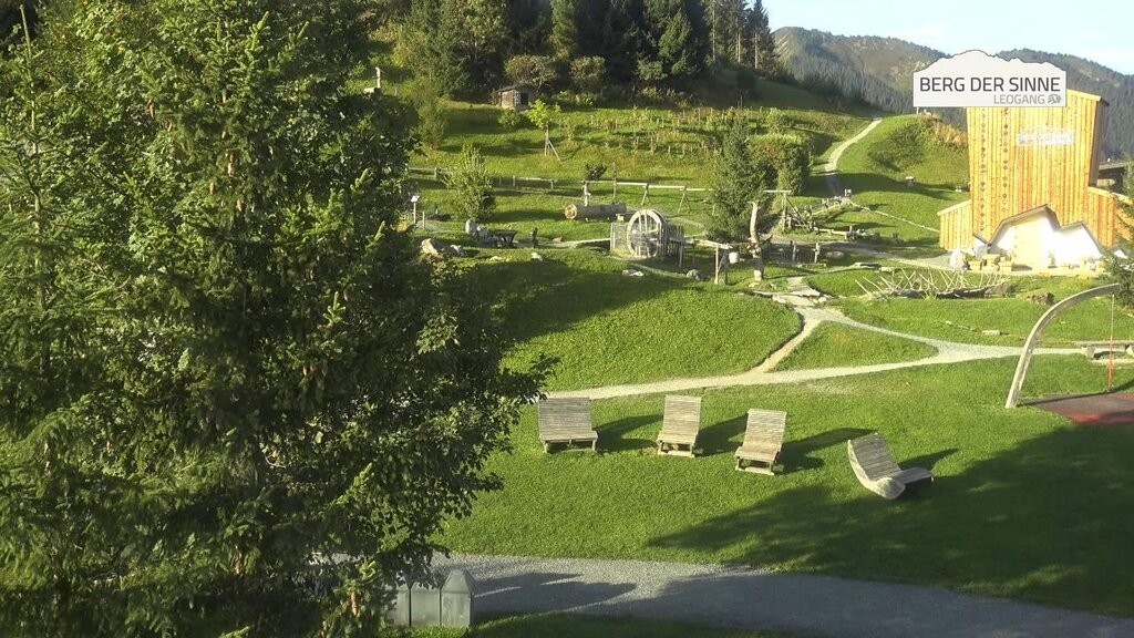 Archiv Foto Webcam Leogang: Mittelstation Asitz