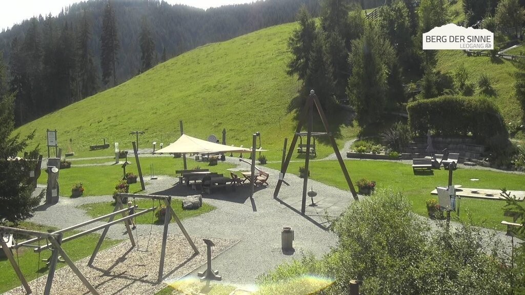 Archiv Foto Webcam Leogang: Mittelstation Asitz